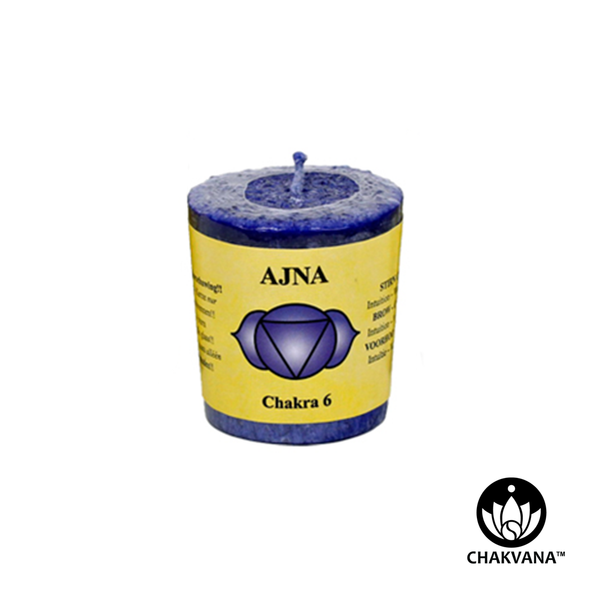 Third Eye Chakra Ajna Chakra Votive Candle