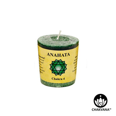 Heart Chakra Anahata Chakra Votive Candle
