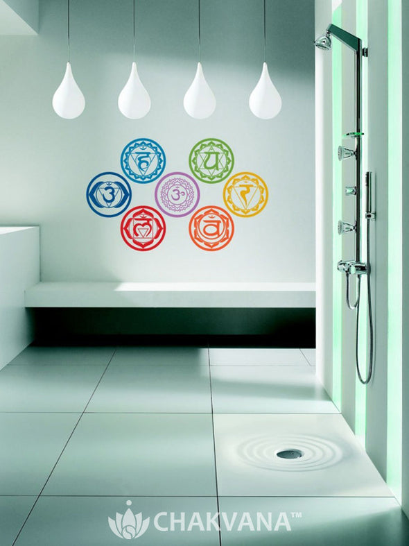 Wall Decal Stickers | 7 Chakras