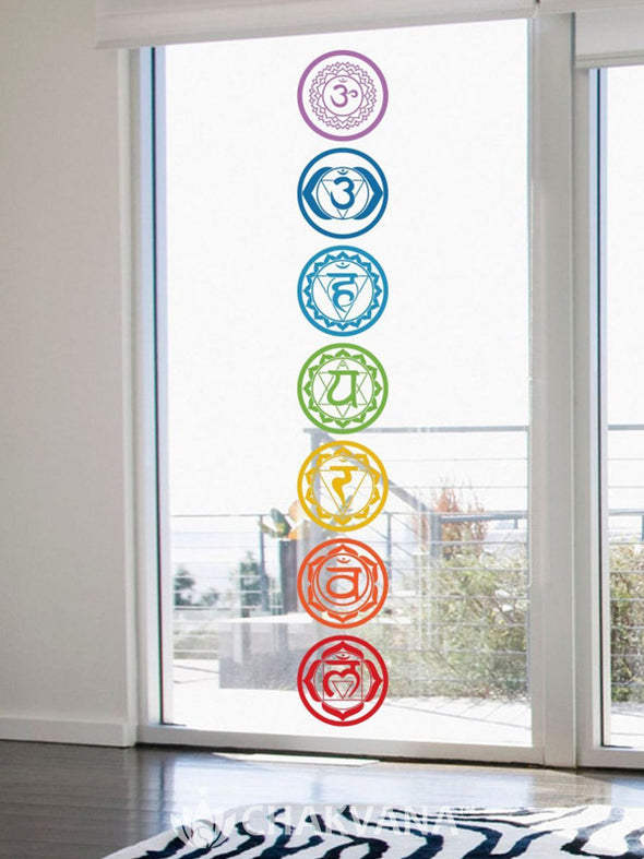 Wall Decal Stickers | 7 Chakras
