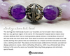 "Universal Love" - Kunzite & Faceted Amethyst - 8mm Gemstone Bead Bracelet with Bali Bead – Chakvana.com
