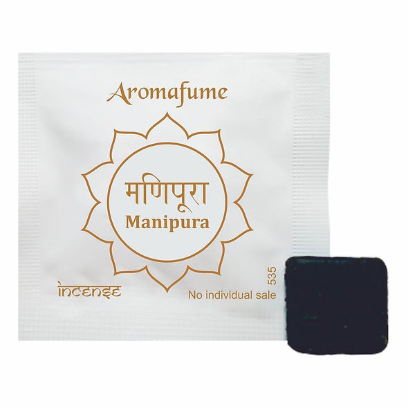 Aromafume Seven Chakras Sample Kit - Om Exotic Incense Diffuser + Aromafume Fusion 7 Chakra Incense Bricks