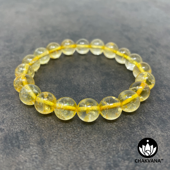 Citrine 8mm Gemstone Bead Bracelet – Chakvana.com