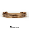 Handcrafted Copper Bracelet with Brass & Magnets (Style 2) – Chakvava.com