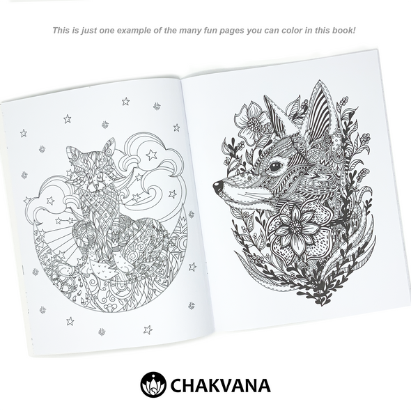 Creative Animals Coloring Book – Chakvana.com