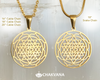 Gold Sri Yantra Necklace – Chakvana.com