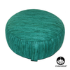 Emerald Green Silk Meditation Cushion