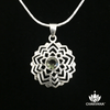 CHAKVANA Moldavite Flower Necklace