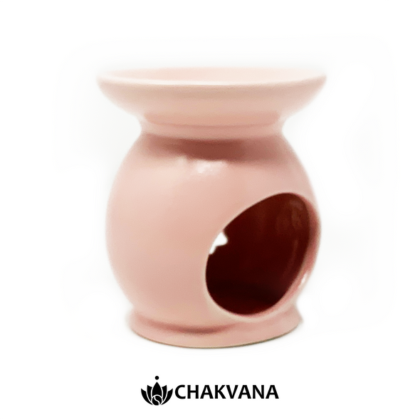 Moons and Stars Oil Burner (Pastel Pink color) – Chakvana.com