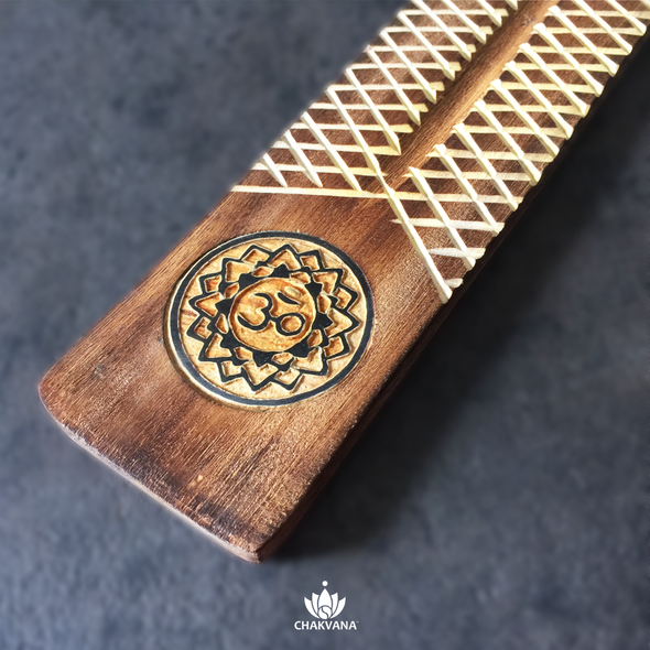 Wood Incense Burner | Om-Lotus