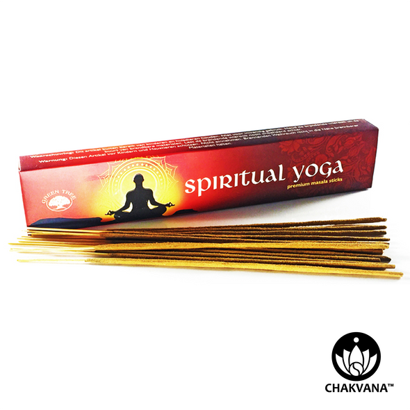 Premium Hand-Rolled Incense Sticks - Spiritual Yoga (Pack of 12 Incense Sticks)