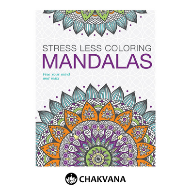 Stress Less Coloring Mandalas - Coloring Book – Chakvana.com