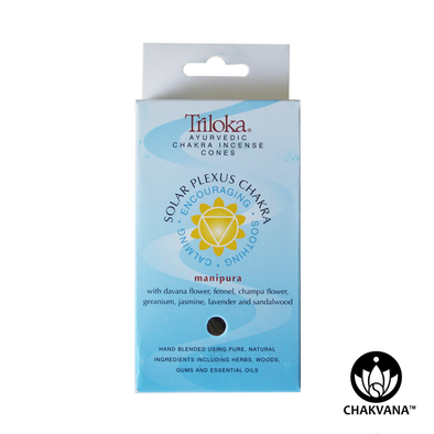 Triloka Solar Plexus Chakra Incense Cones