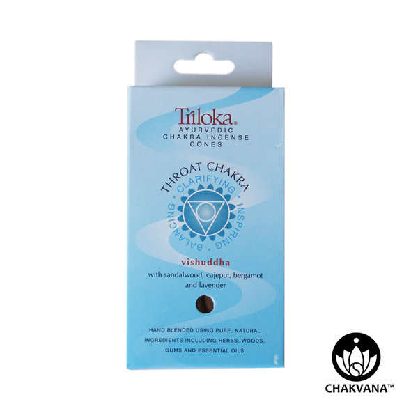 Triloka Throat Chakra Incense Cones