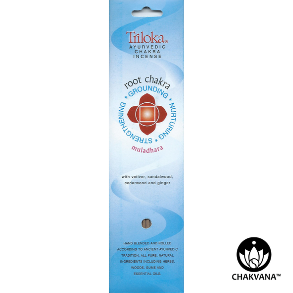 Triloka Ayurvedic Chakra Incense Sticks - Root Chakra