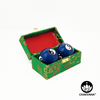 Yin Yang Meditation Balls in Green Case – Chakvana.com