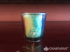 Glass Votive Candle Holder | 7 Chakras