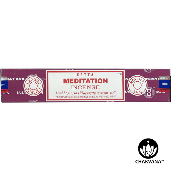 Satya Meditation Incense 15g Box