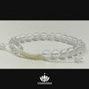 CHAKVANA 8mm Clear Quartz Adjustable Macrame Gemstone Bead Bracelet – Chakvana.com